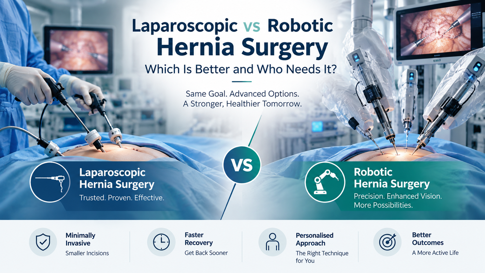 Laparoscopic vs Robotic Hernia Surgery: Which Is Better and Who Needs It?